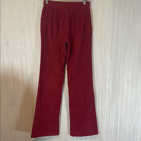 REFORMATION DILLION CORDUROY PANTS WIDE STRAIGHT 25 - Picture 5 of 5